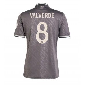 Real Madrid Federico Valverde #8 Tredjetröja 2024-25 Kortärmad